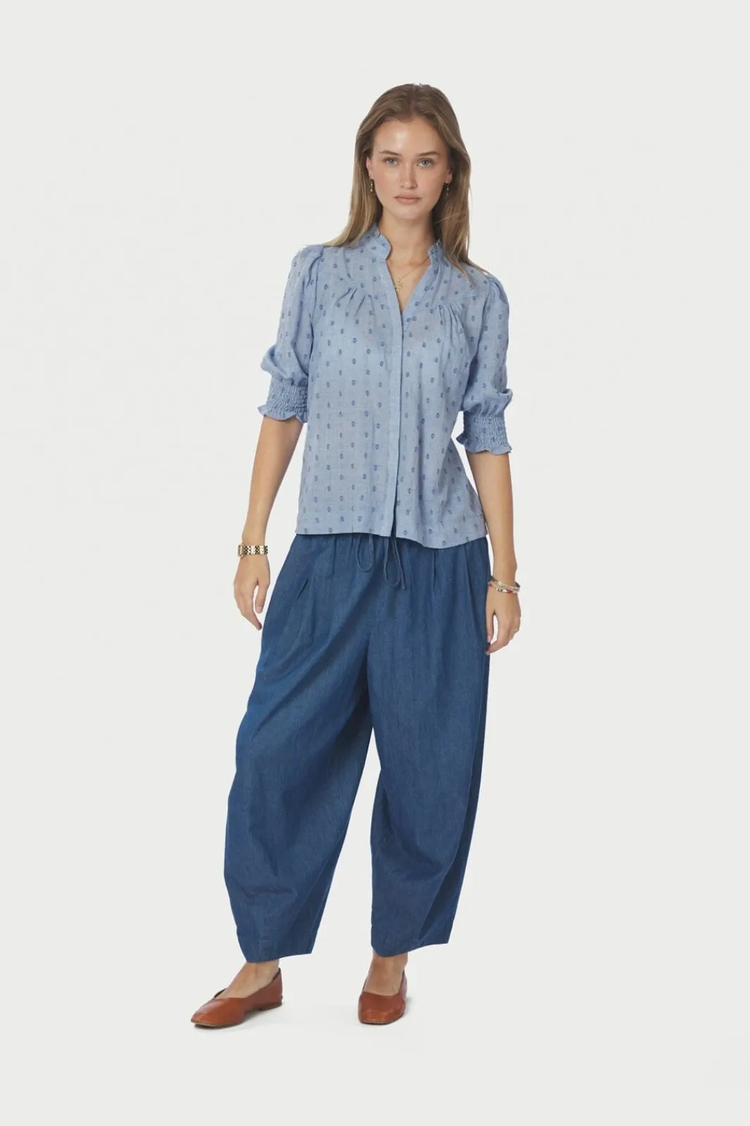 Outlet Neo Noir Diana Dobby S Blouse 167750 145