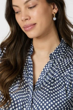 Sale Neo Noir Diana Vibrant Dot Blouse 163423 141