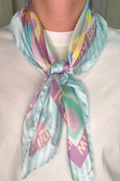 Clearance A-bee Dina Scarf Blue