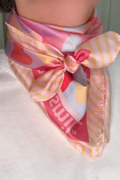 A-bee Dina Scarf Coral