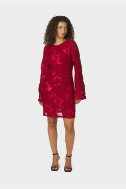 Clearance Neo Noir Dirina Big Flower Mesh Dress 167279 160