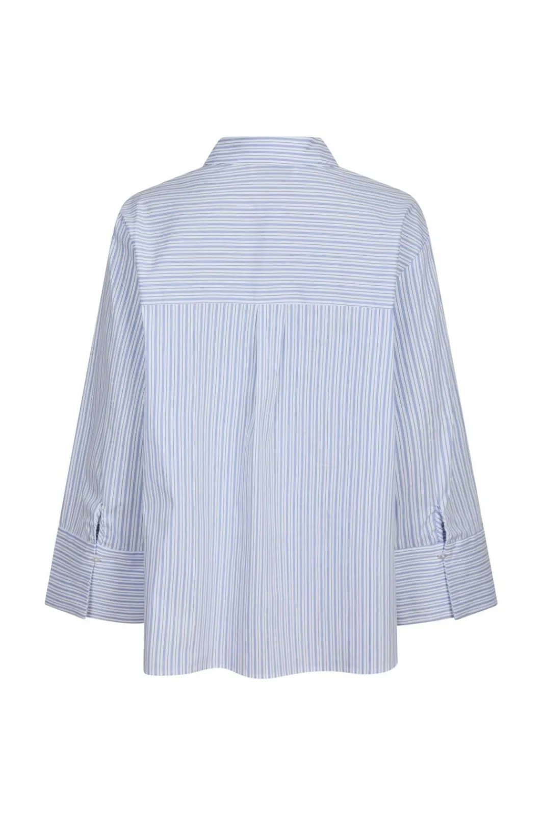 Discount Neo Noir Dita Mini Stripe Shirt 162706 Light Blue