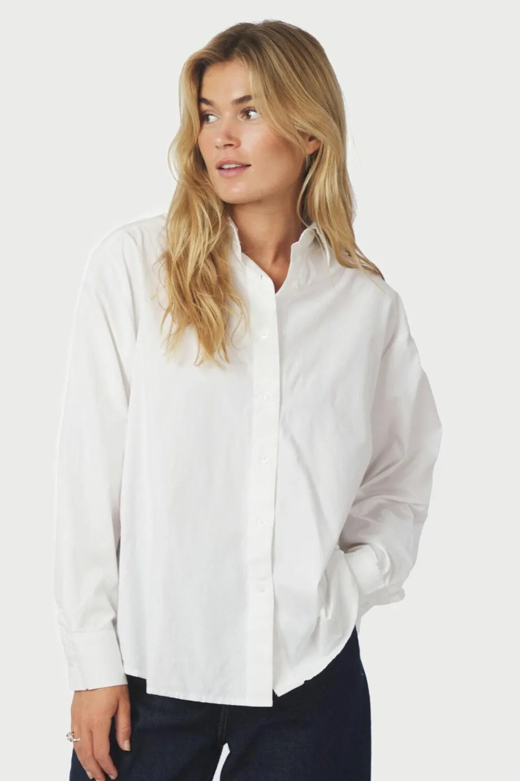 Clearance Neo Noir Dita Poplin Shirt 166159 120