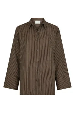 Outlet Neo Noir Dita Striped Line Shirt 166888 676