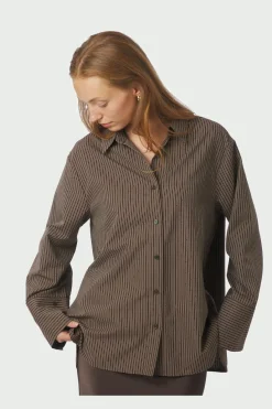 Outlet Neo Noir Dita Striped Line Shirt 166888 676