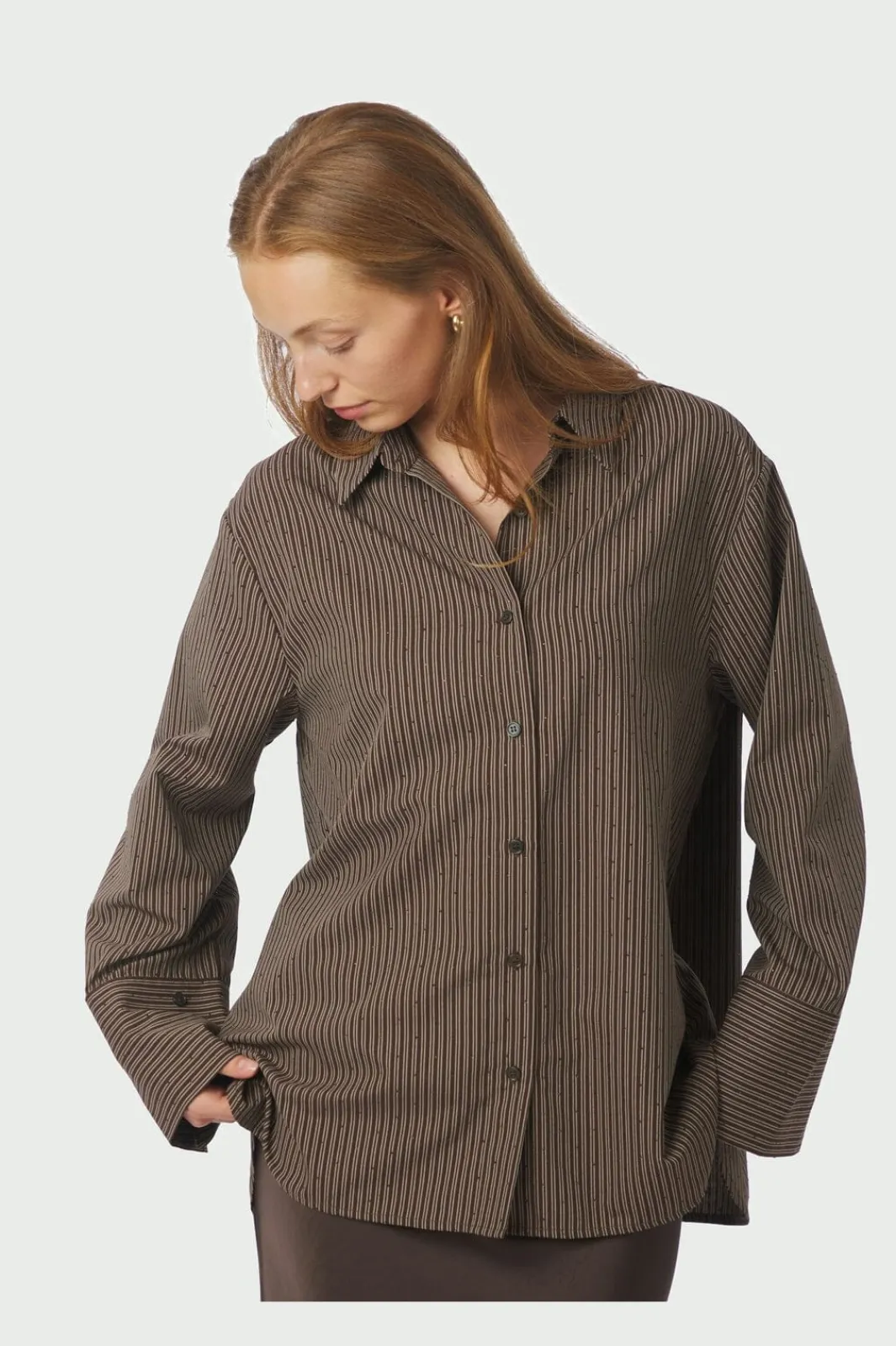Outlet Neo Noir Dita Striped Line Shirt 166888 676