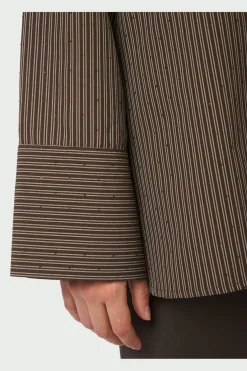Outlet Neo Noir Dita Striped Line Shirt 166888 676