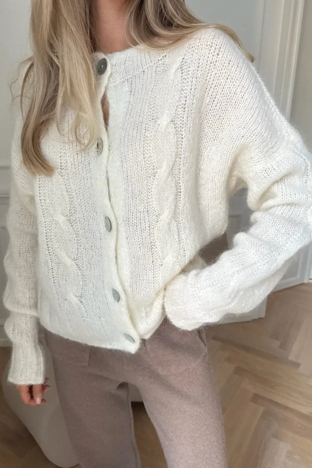 Outlet BYIC Ditteic Cardigan 3420 White