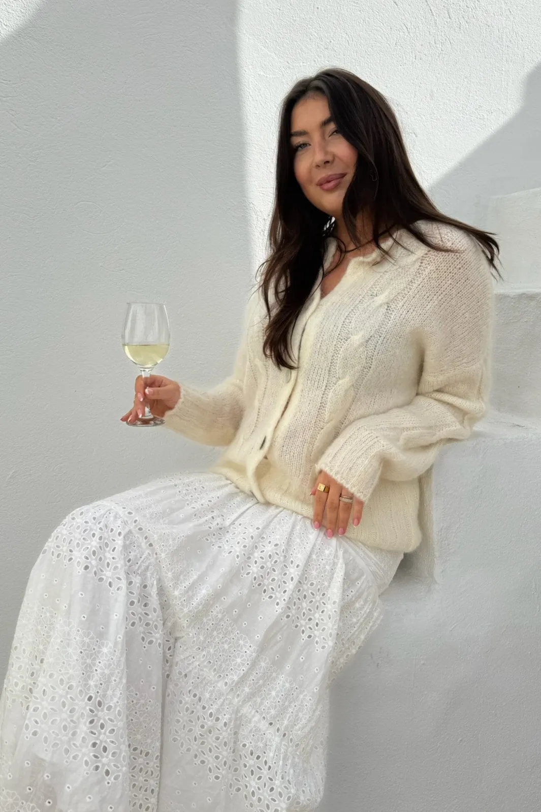 Outlet BYIC Ditteic Cardigan 3420 White