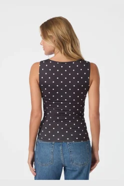 Sale Neo Noir Ditty Jersey Dot Top 167487 100