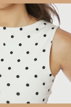 Hot Neo Noir Ditty Jersey Dot Top 167487 120