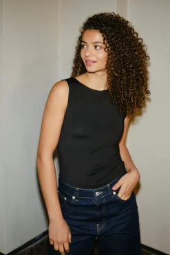 Outlet Neo Noir Ditty Jersey Top 164494 Black