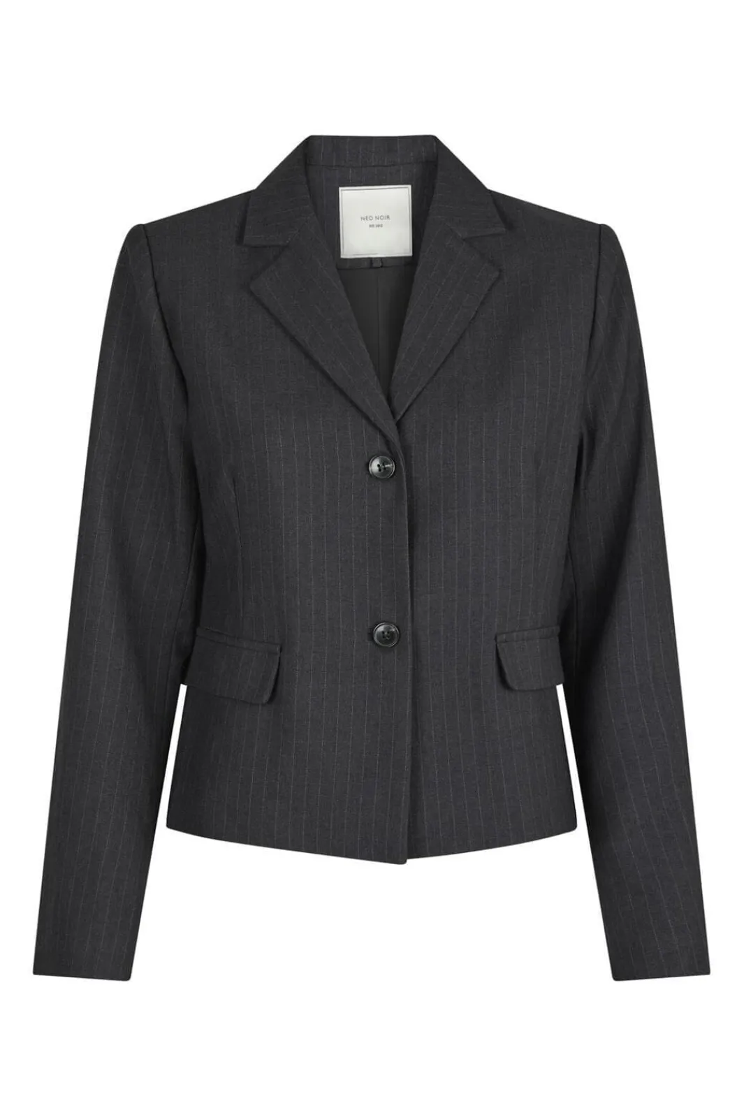 Online Neo Noir Djarla Pinstripe Blazer Antracit