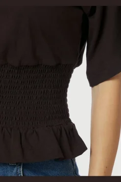 Outlet Neo Noir Dray Boxy Smock Tee 165720 676