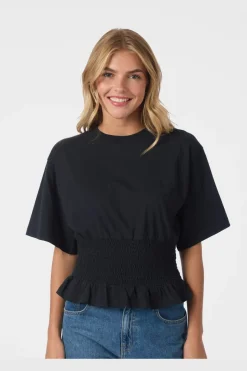 Outlet Neo Noir Dray Boxy Smock Tee 165720 141