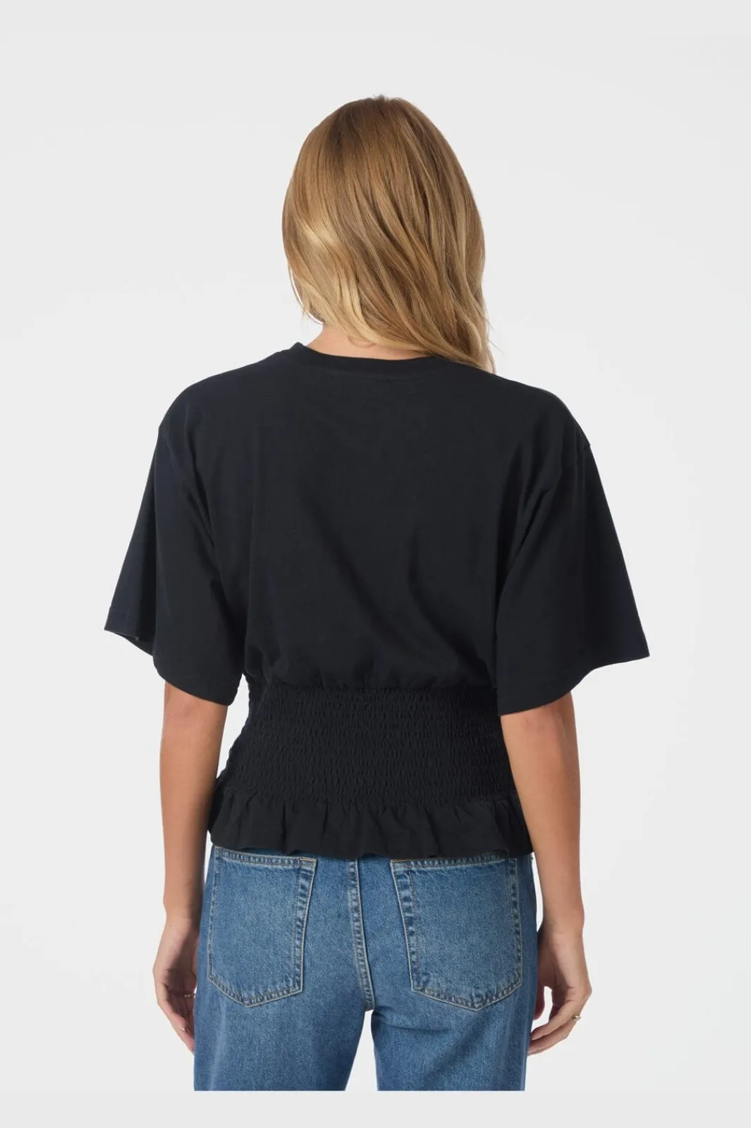 Outlet Neo Noir Dray Boxy Smock Tee 165720 141