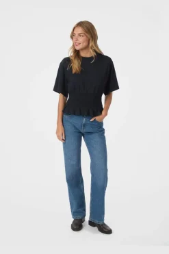Outlet Neo Noir Dray Boxy Smock Tee 165720 141