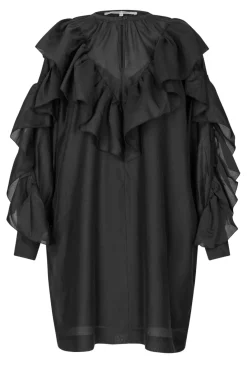 Discount Second Female Dream Ruffle Dress 60330 8001 Black