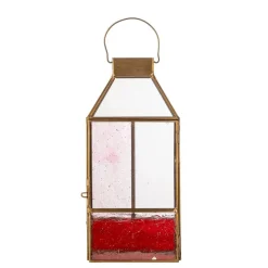 New Bloomingville Drew Lanterne, Rosa, Glas 82072736 Rose