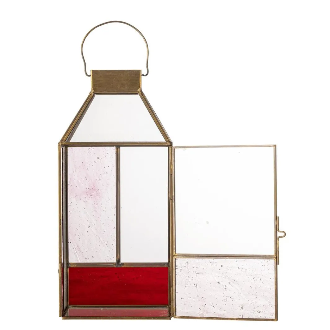 New Bloomingville Drew Lanterne, Rosa, Glas 82072736 Rose