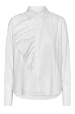 Outlet Karmamia Drew Shirt 2206 Cloud White