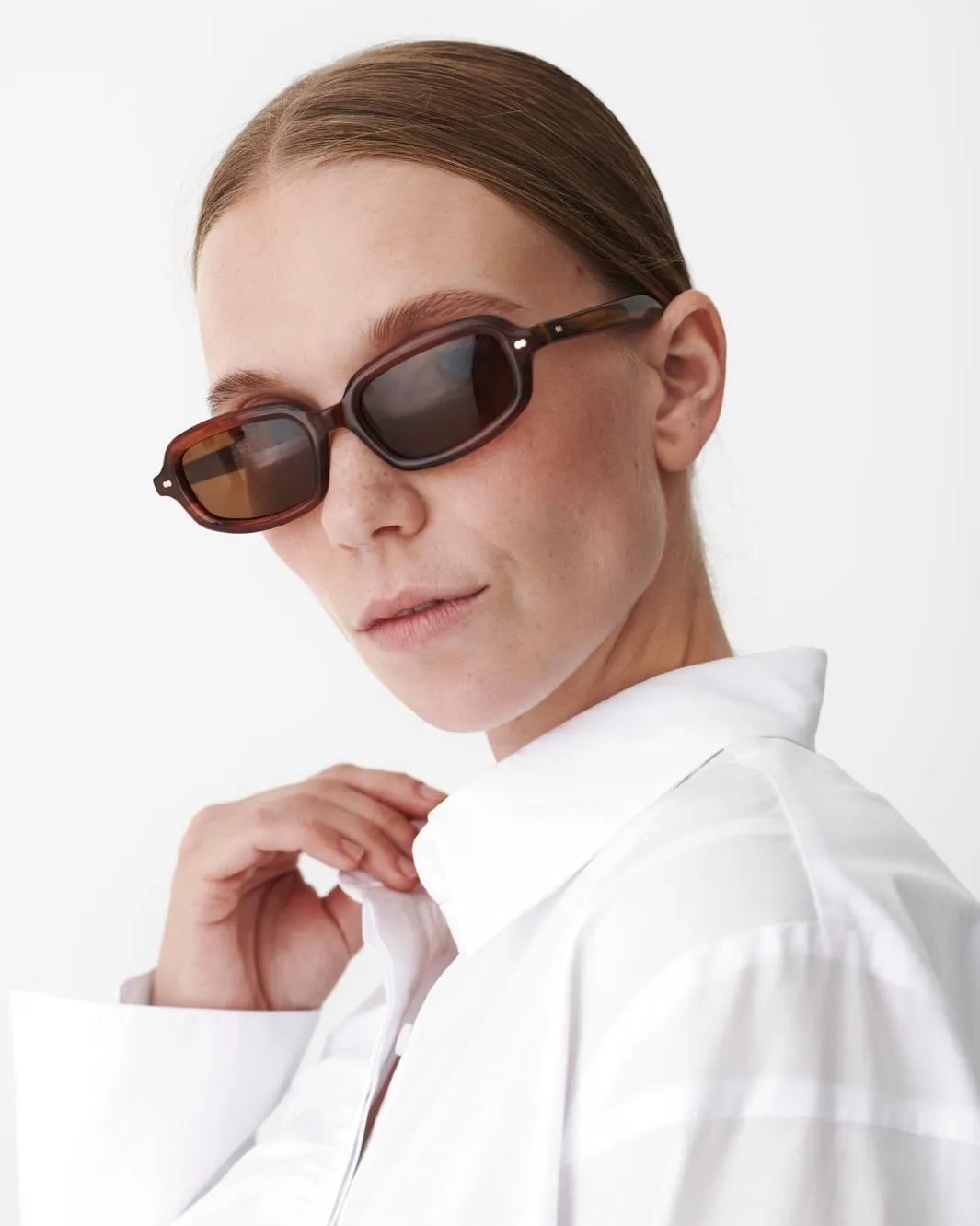 Outlet Karmamia Drew Shirt 2206 Cloud White