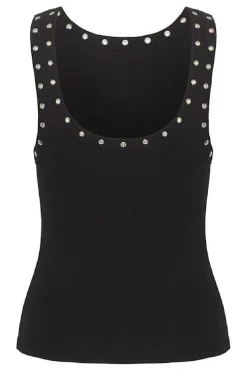 Best Gestuz DrewGZ eyelet tank top Black