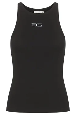 Clearance Gestuz DrewGZ sl logo tank Black