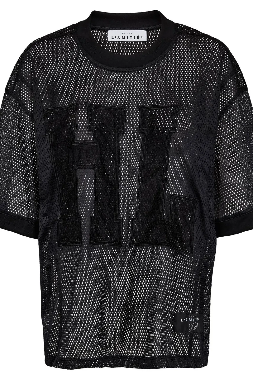 Discount Haute L'Amitié Drift Hl Lace Tee HL10272 Black