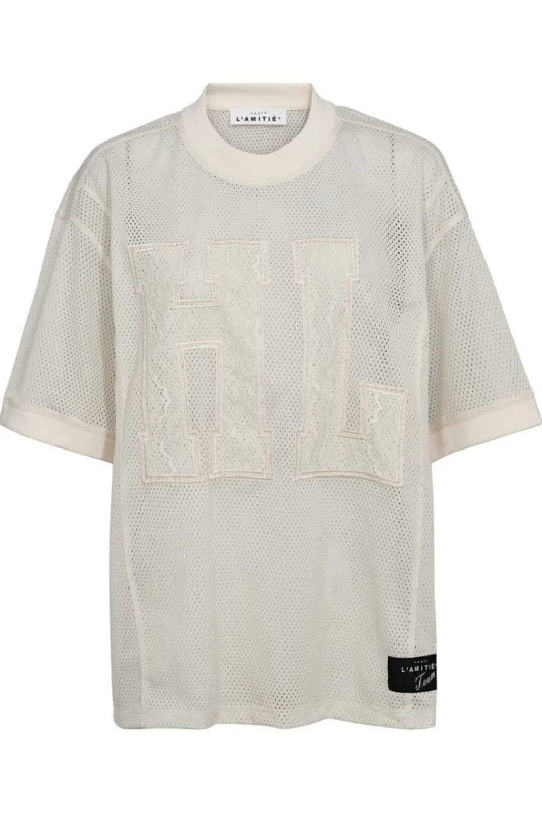 Online Haute L'Amitié Drift Hl Lace Tee HL10272 Pearl