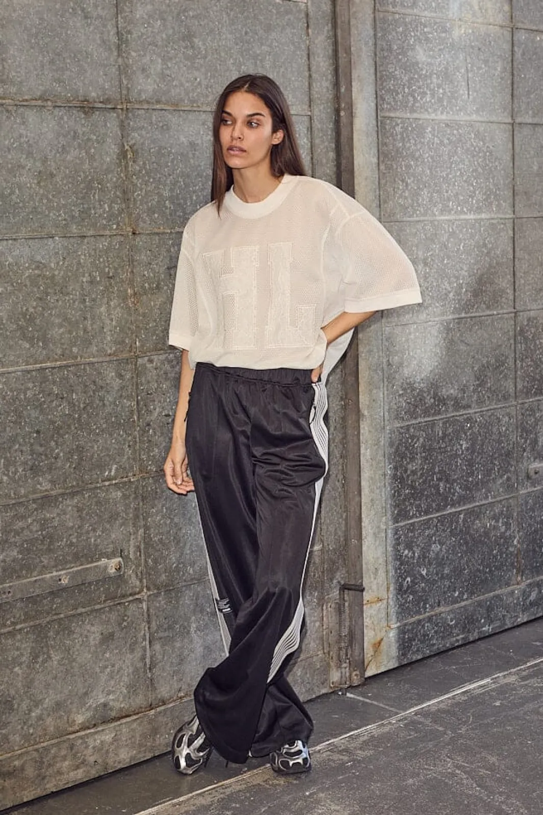 Online Haute L'Amitié Drift Hl Lace Tee HL10272 Pearl