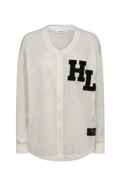 Best Haute L'Amitié Drift Ls Court Blouse HL10434 Pearl