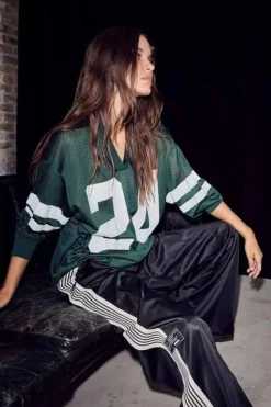 Hot Haute L'Amitié Drift Number Ls Tee HL10287 Sporty Green