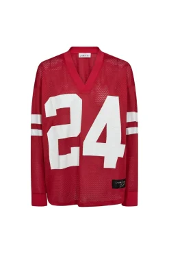 Sale Haute L'Amitié Drift Number Ls Tee HL10287 Red