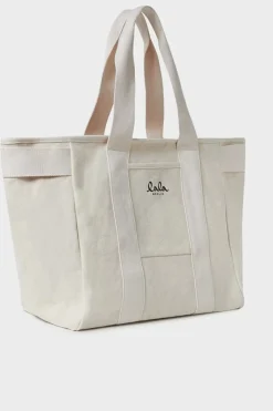 Outlet Lala Berlin East West Tote Lola 10010361 Beige
