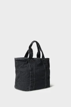 Lala Berlin East West Tote Merge 10016931 Washed Black