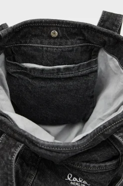 Lala Berlin East West Tote Merge 10016931 Washed Black