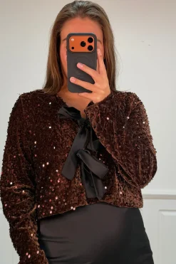 New A-bee Edda Blouse Dark Maroon