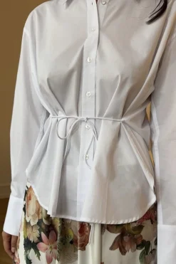 Outlet Karmamia Edie Shirt 2101 Cloud White
