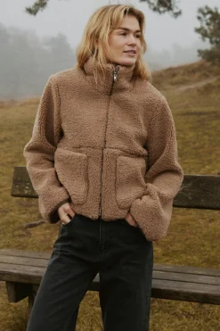Hot Neo Noir Effa Teddy Jacket 164602 214