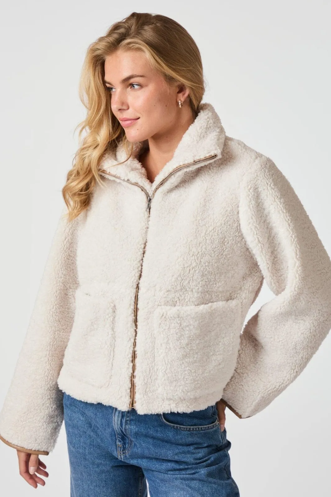 Sale Neo Noir Effa Teddy Jacket 164602 124