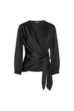 Online Karmamia Elena Blouse 2212 Semi Rich Black
