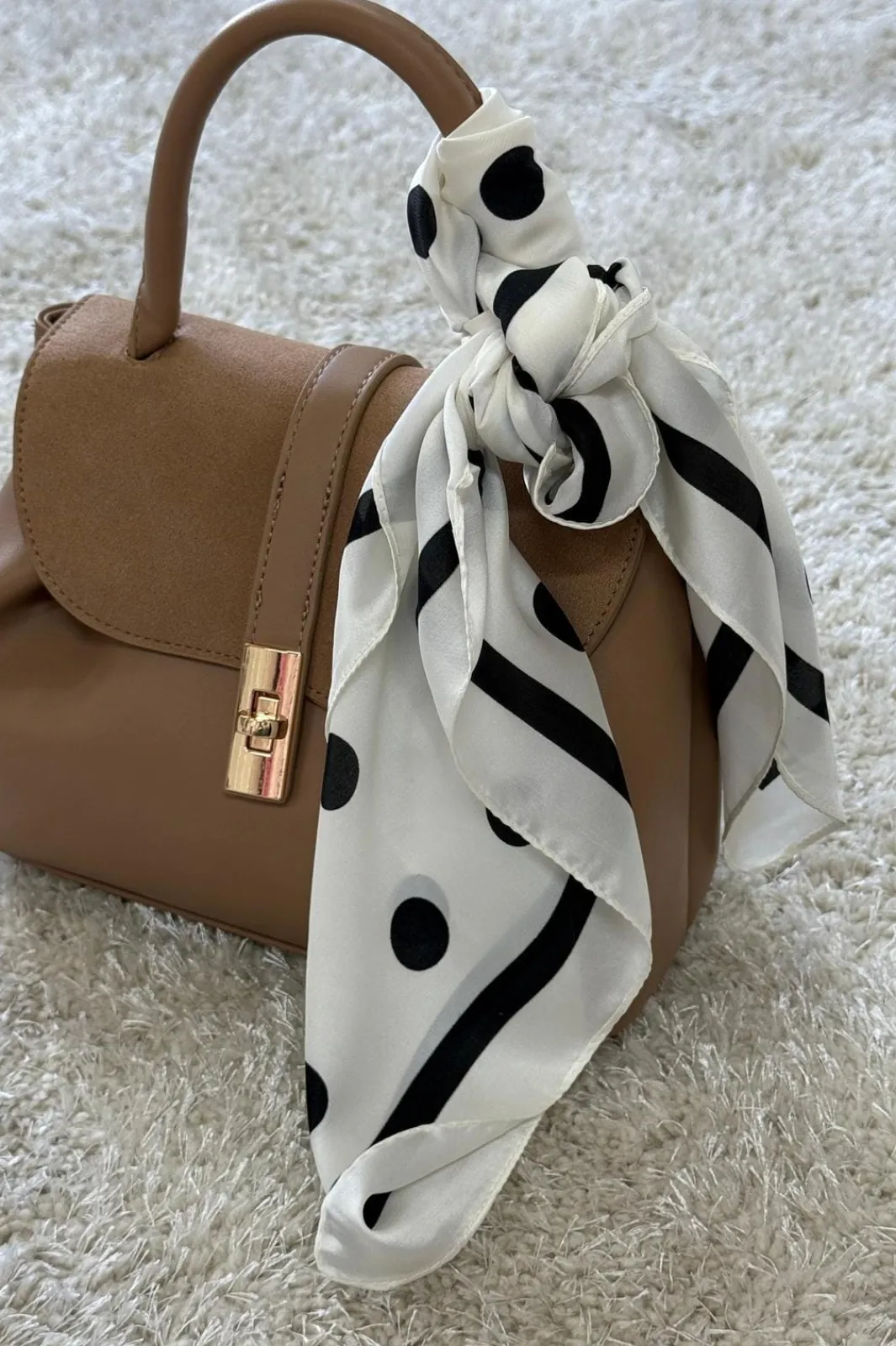 A-bee Elin Scarf White