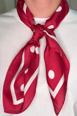 Clearance A-bee Elin Scarf Red