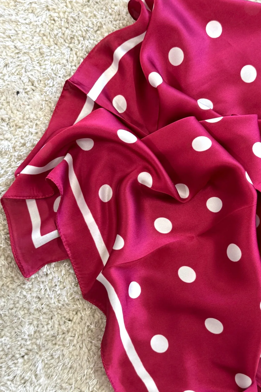 Clearance A-bee Elin Scarf Red