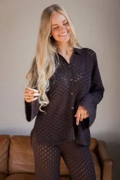 New Molly&My x Julie Elgaard Elina Knit Blouse 167102 676