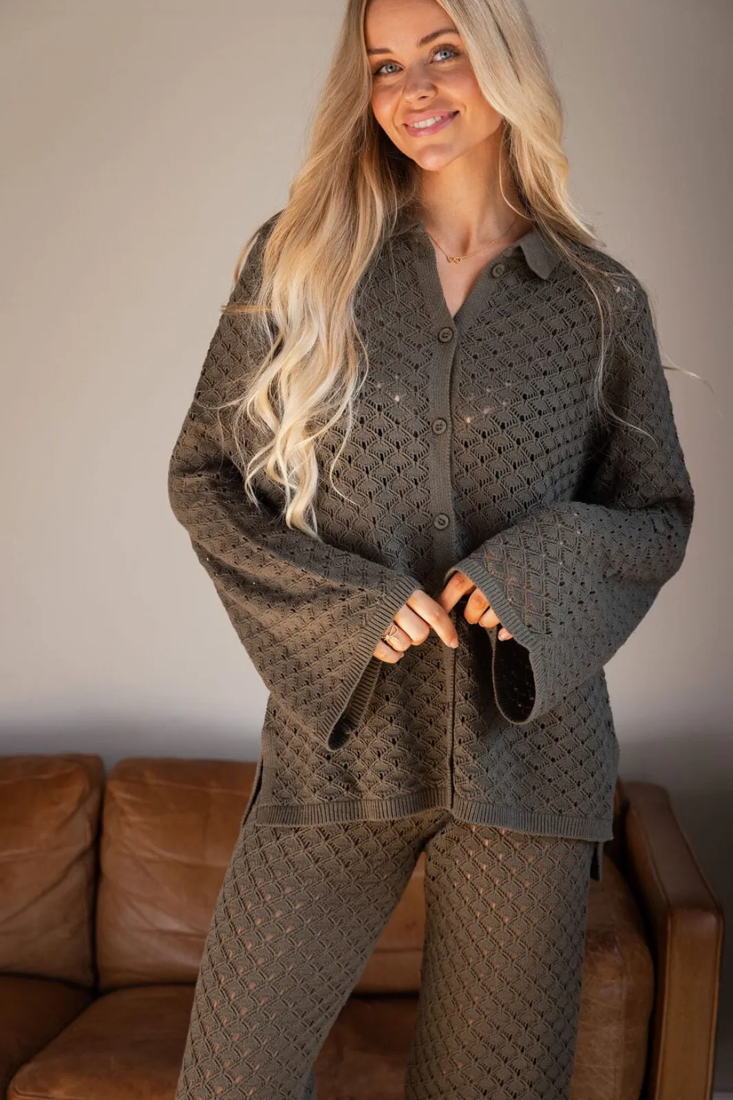 Hot Molly&My x Julie Elgaard Elina Knit Blouse 167102 176