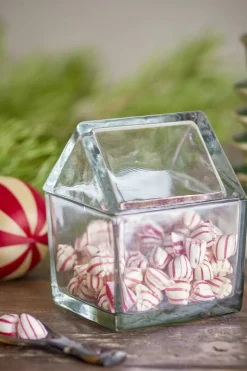 Clearance Bloomingville Elius Krukke m/låg, Klar, Genanvendt Glas 82068544 Clear