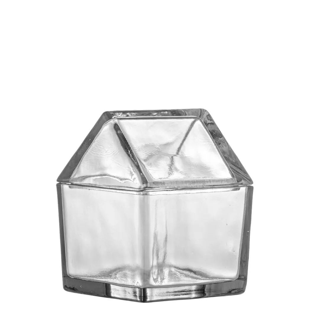 Clearance Bloomingville Elius Krukke m/låg, Klar, Genanvendt Glas 82068544 Clear