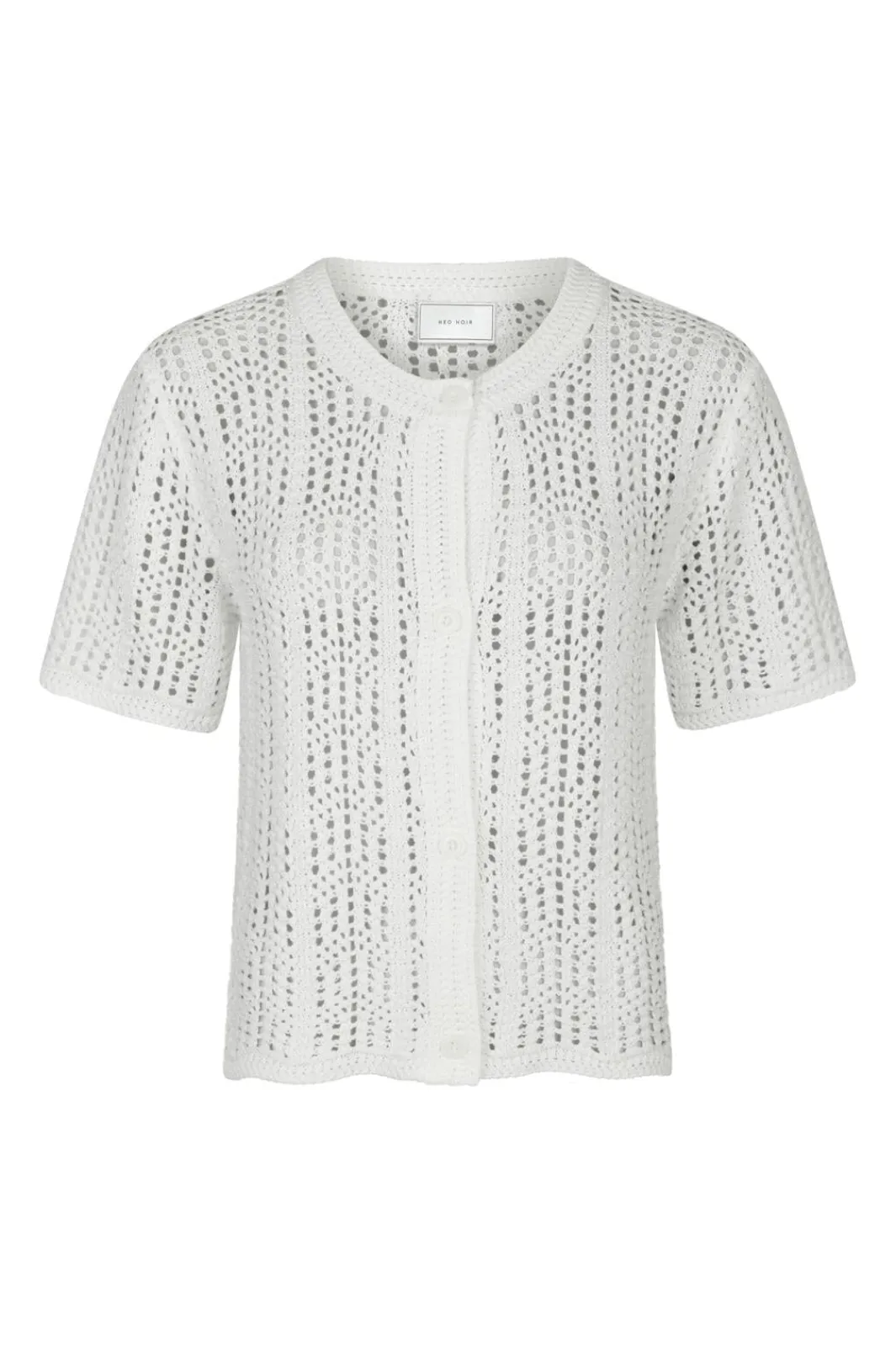 New Neo Noir Ellen Crochet Knit Cardigan 161641 120